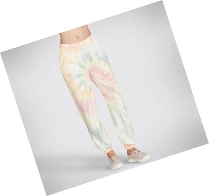 Dámské Kalhoty Jogger Skechers Rainbobs Purrfect Tie-Dye Viacfarebný | CZ_5144B