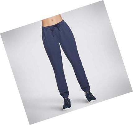 Dámské Kalhoty Jogger Skechers Skech-Knit Midrise Tmavě Blankyt | CZ_5219E