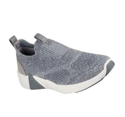 Dámské Mokasíny Skechers A-Line - Mila Šedé | CZ_66745