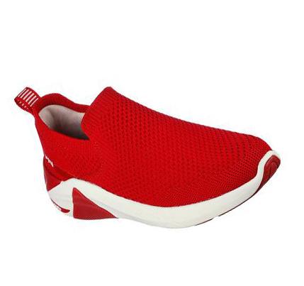 Dámské Mokasíny Skechers Arch Fit A-Linear - Lucee Červené | CZ_7074K