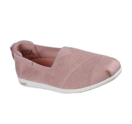 Dámské Mokasíny Skechers Arch Fit BOBS Plush Fialové | CZ_5104L