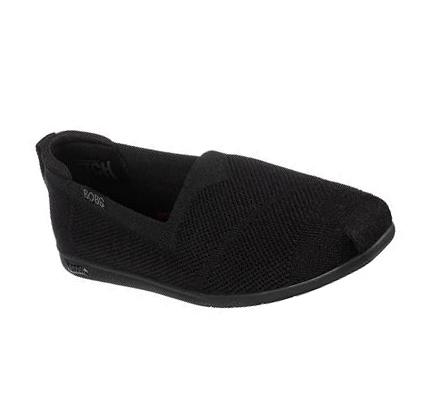 Dámské Mokasíny Skechers Arch Fit BOBS Plush Černé | CZ_5154L