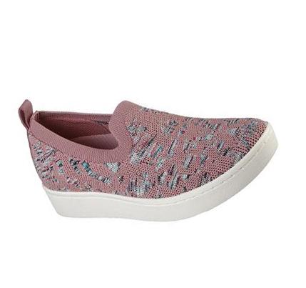 Dámské Mokasíny Skechers Arch Fit Cup - Free Blossom Fialové | CZ_39380