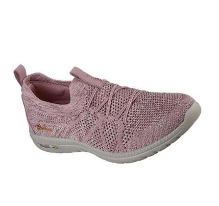 Dámské Mokasíny Skechers Arch Fit Flex - Sunkissed Skies Fialové | CZ_7174A