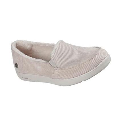 Dámské Mokasíny Skechers Arch Fit Lounge - Soften Béžový | CZ_A629P
