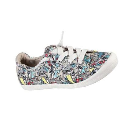 Dámské Mokasíny Skechers BOBS Beach Bingo - Beach Kitty Viacfarebný | CZ_7849D
