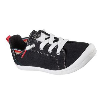 Dámské Mokasíny Skechers BOBS Beach Bingo - Rainbow Renegade Černé | CZ_7924R