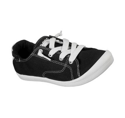 Dámské Mokasíny Skechers BOBS Beach Bingo - Ditch Day Černé | CZ_A8998