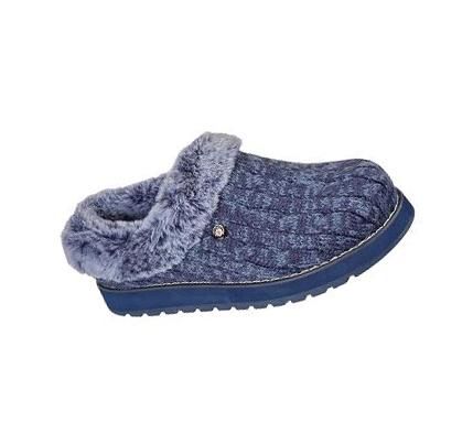 Dámské Mokasíny Skechers BOBS Keepsakes - Ice Angel Tmavě Blankyt Blankyt | CZ_4054A