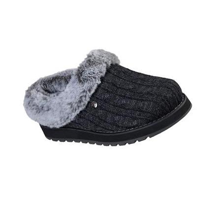 Dámské Mokasíny Skechers BOBS Keepsakes - Ice Angel Šedé | CZ_4129G