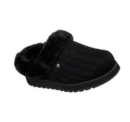 Dámské Mokasíny Skechers BOBS Keepsakes - Ice Angel Černé | CZ_4179E