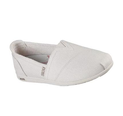 Dámské Mokasíny Skechers BOBS Plush Arch Fit - For3ver Luv Béžový | CZ_5204W