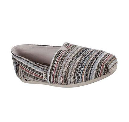 Dámské Mokasíny Skechers BOBS Plush - Roaring Waters Béžový Viacfarebný | CZ_5079X