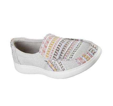 Dámské Mokasíny Skechers BOBS Skipper - Beach Crush Béžový Viacfarebný | CZ_6604A