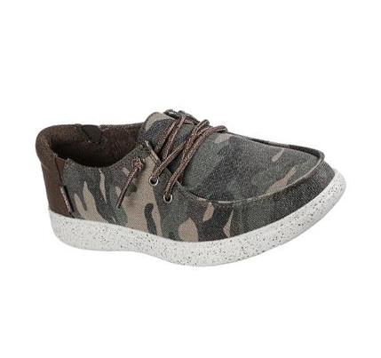 Dámské Mokasíny Skechers BOBS Skipper - Dream Discover Maskáčové | CZ_I063D