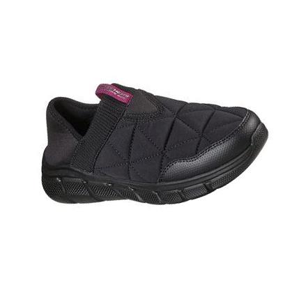 Dámské Mokasíny Skechers BOBS Sportovní B Flex - Mighty Puff Černé | CZ_63040