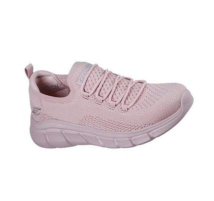 Dámské Mokasíny Skechers BOBS Sportovní B Flex - Color Connect Fialové | CZ_6619B