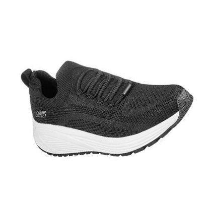 Dámské Mokasíny Skechers BOBS Sportovní Sparrow 2.0 - Allegiance Crew Černé | CZ_6634W