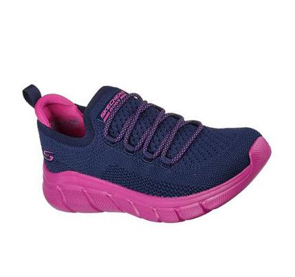 Dámské Mokasíny Skechers BOBS Sportovní B Flex - Step And Go Tmavě Blankyt | CZ_I198K