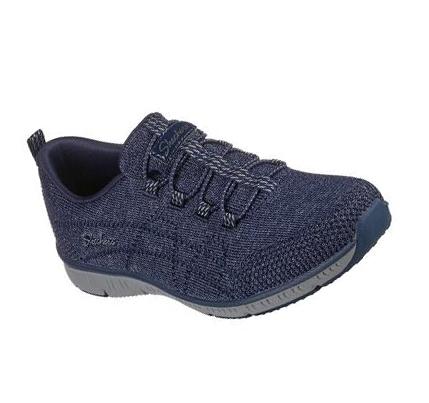 Dámské Mokasíny Skechers Be-Cool - Mood Boost Tmavě Blankyt | CZ_A8713
