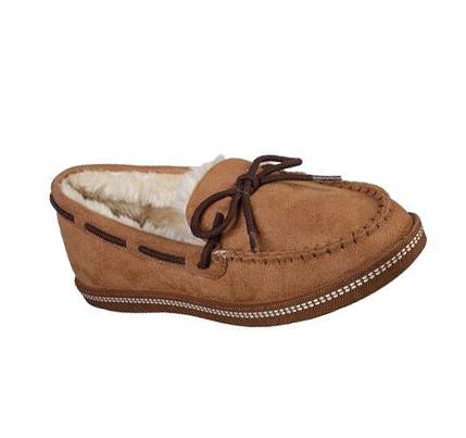 Dámské Mokasíny Skechers Cozy Campfire - Toasty Ties Hnědé | CZ_3254W