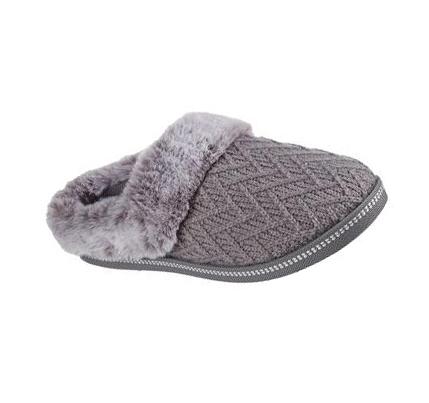 Dámské Mokasíny Skechers Cozy Campfire - Home Essential Šedé | CZ_3304K
