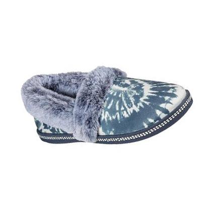 Dámské Mokasíny Skechers Cozy Campfire - Slumber Party! Tmavě Blankyt | CZ_3404A