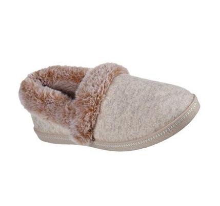 Dámské Mokasíny Skechers Cozy Campfire - Wakey Wakey Šedé Hnědé | CZ_3604C