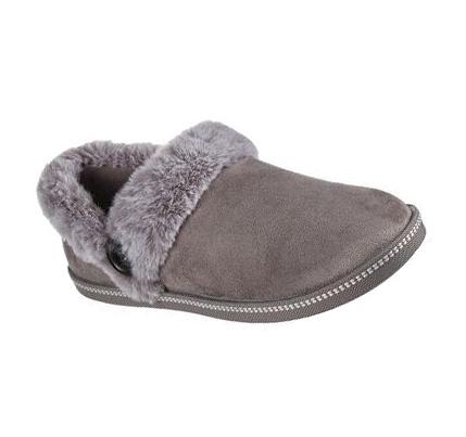 Dámské Mokasíny Skechers Cozy Campfire - Fresh Toast Šedé | CZ_3654L