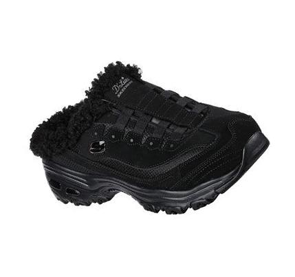 Dámské Mokasíny Skechers D'Lites - Comfy Steps Černé | CZ_4749D