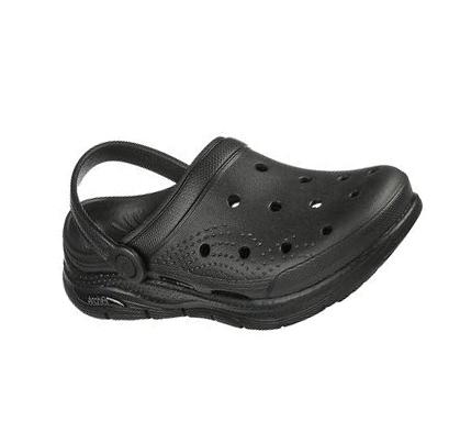 Dámské Mokasíny Skechers Foamies: Arch Fit - It's A Fit Černé | CZ_5404B