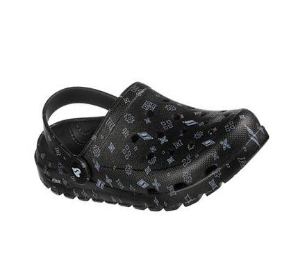 Dámské Mokasíny Skechers Foamies: Arch Fit Footsteps - Main Girl Černé Bílé | CZ_56793