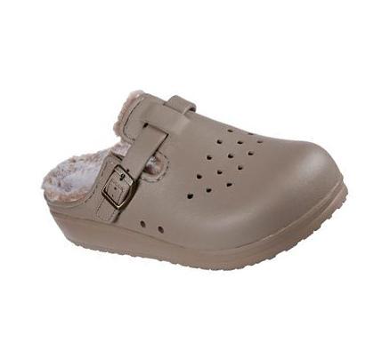 Dámské Mokasíny Skechers Foamies: Cali Breeze 2.0 Podšité - Cozy Chic Šedé Hnědé | CZ_I971G