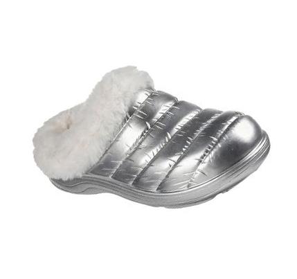 Dámské Mokasíny Skechers Foamies: Cozy Camper - Glamping Stříbrné | CZ_A1960