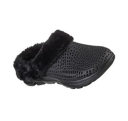 Dámské Mokasíny Skechers Foamies: GO WALK 5 - Cozy Embrace Černé | CZ_I1710