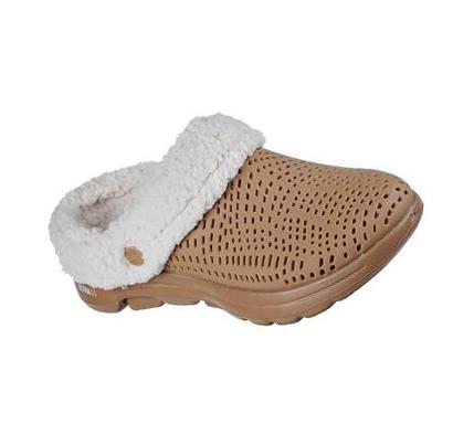 Dámské Mokasíny Skechers Foamies: GO WALK 5 Podšité - Relax Hnědé | CZ_I296B