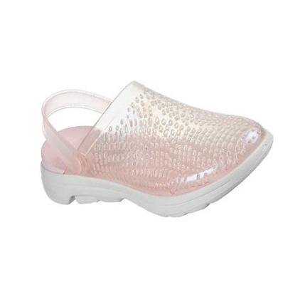 Dámské Mokasíny Skechers Foamies: GO WALK 5 - Glowing Star Světle Růžové | CZ_I621X