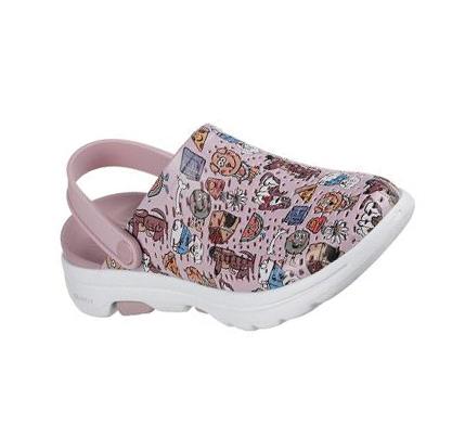 Dámské Mokasíny Skechers Foamies: GO WALK 5 - Pup Life Levandule | CZ_I796K