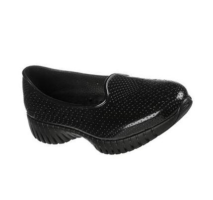Dámské Mokasíny Skechers Foamies: GO WALK Smart - Stellar Dreams Černé | CZ_I871Q