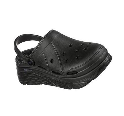 Dámské Mokasíny Skechers Foamies: Max Cushioning Podšité - Whirlwind Černé | CZ_7954A