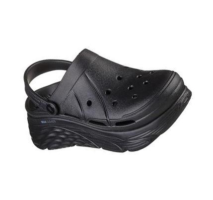 Dámské Mokasíny Skechers Foamies: Max Cushioning - High Tide Černé | CZ_8029G