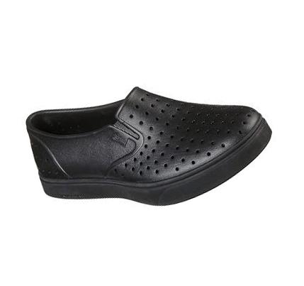 Dámské Mokasíny Skechers Foamies: Vista - Pier Avenue Černé | CZ_A296L