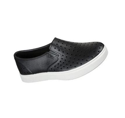 Dámské Mokasíny Skechers Foamies: Vista - Pier Avenue Černé Bílé | CZ_A3214
