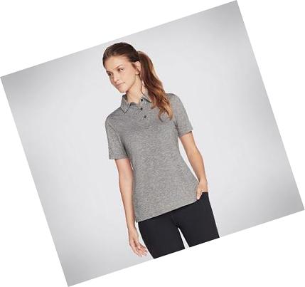 Dámské Polo Triko Skechers Apparel Diamond Blissful Club Černé | CZ_4422K