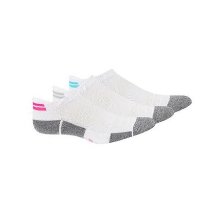 Dámské Ponožky Skechers Bamboo Low Cut - 3 Pack Bílé | CZ_3284L
