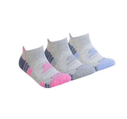 Dámské Ponožky Skechers GOdri Heathered Performance - 3 Pack Šedé | CZ_3119Q