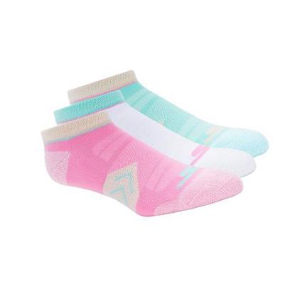 Dámské Ponožky Skechers Marled Cushion Liner - 3 Pack Levandule | CZ_3234S