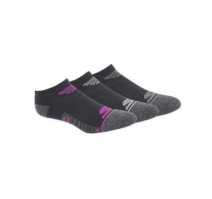Dámské Ponožky Skechers No Show Microfiber - 3 Pack Černé | CZ_31470