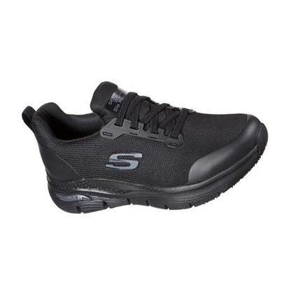 Dámské Pracovní Obuv Skechers Arch Fit SR - Virmical Černé | CZ_39965