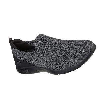 Dámské Trekové Boty Skechers Arch Fit Refine - Don't Go Černé Šedé | CZ_42240
